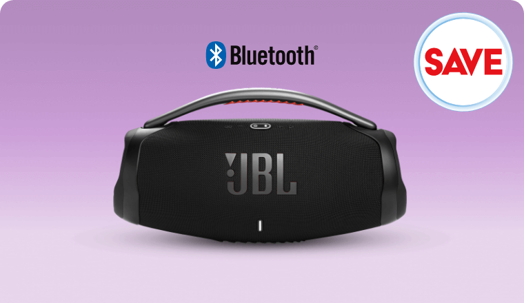 Save on a JBL Harman Portable Bluetooth Speaker